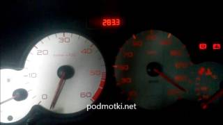 Подмотка Peugeot 206