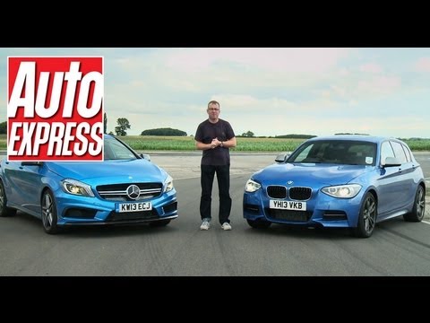 BMW M135i vs Mercedes A45 AMG review - Auto Express