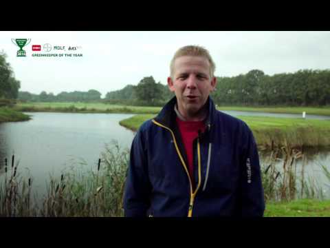 Koen Verhelst (Golf & Countryclub Midden Brabant) Greenkeeper of the Year 2016