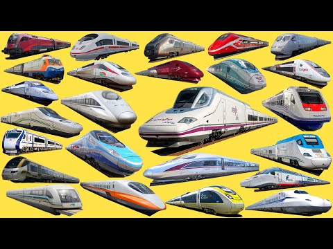 Super High-Speed Trains: Fastest Trains in the World | Maglev, Shinkansen, Eurostar, Amtrak, Thalys
