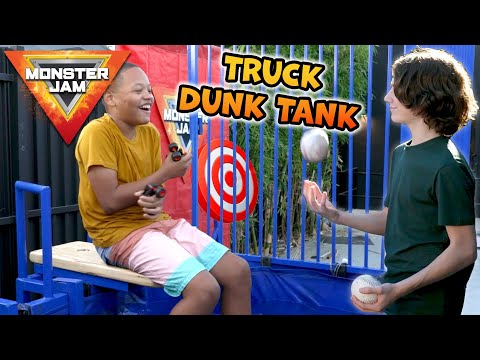Color Changing Truck DUNK TANK 🌊 Monster Jam Revved Up Recaps Highlight