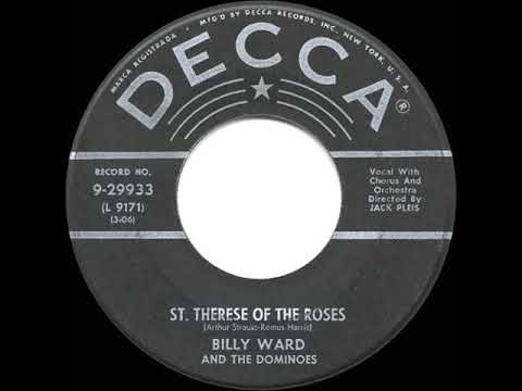 1956 HITS ARCHIVE: St. Therese Of The Roses - Billy Ward & The Dominoes (Jackie Wilson, vocal)