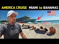 AMERICA Cruise MIAMI To Bahamas Indian In USA