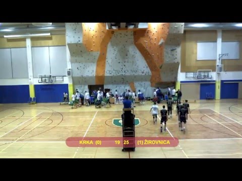 National Žirovnica- Krka -2. krog,  1.DOL- zelena skupina 3:1 (25:19,23:25,25:22,25:17)