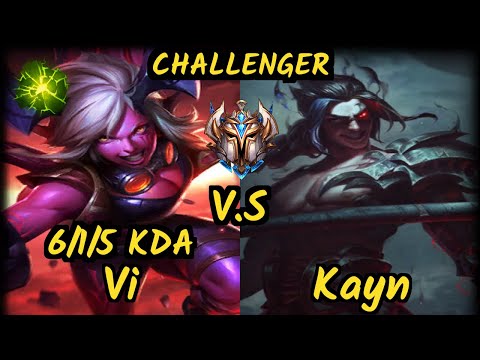 Doubtfull (VI) vs KAYN - 6/1/5 KDA JUNGLE CHALLENGER GAMEPLAY - NA