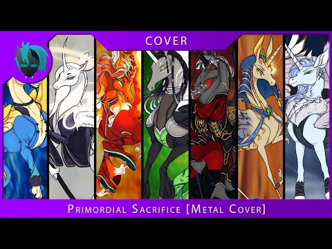 Jyc Row & Gabriel Borza - Primordial Sacrifice (ft. Michael Gildner & Marko Duplisak) [METAL COVER]