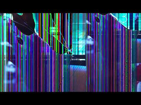 Original Broken TV Screen | 10 Hour Cracked Screen Background Video | Real Glitch Effect | TV Damage