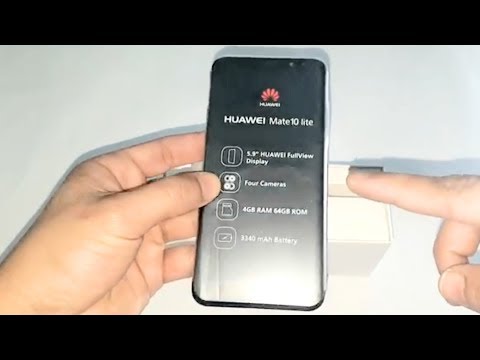 Huawei Mate 10 Lite Unboxing, First Look & Setup! Video