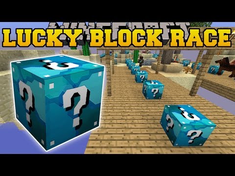 Minecraft: DIAMOND MINE LUCKY BLOCK RACE - Lucky Block Mod - Modded Mini-Game