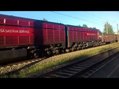 2M62UM-0100 (LDZ Cargo) with mixed freight train passing stop Jumprava