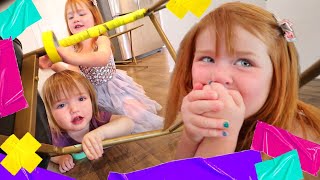 TAPE TOWN Neighbor Niko!! mom and dad help us build a play pretend beach, store, doctor, and more! video