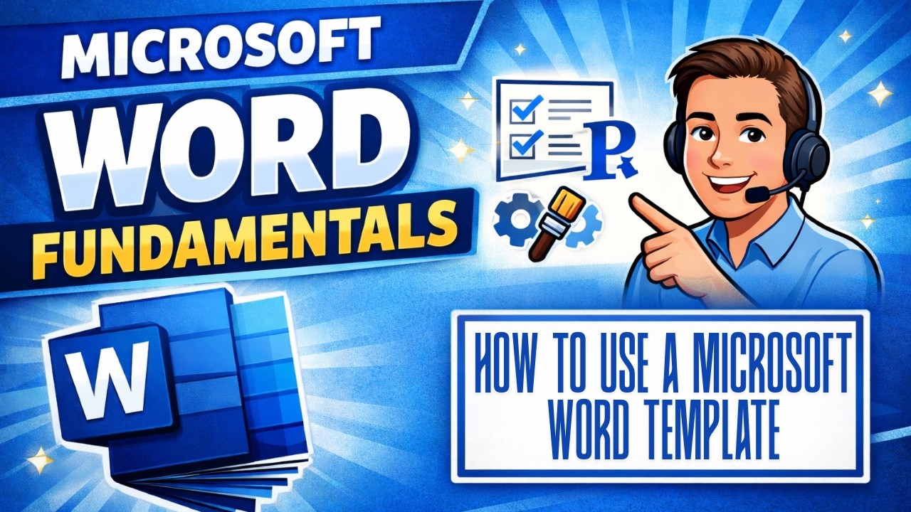 Microsoft Word Templates Explained (Beginner Tutorial) | Microsoft Word Fundamentals