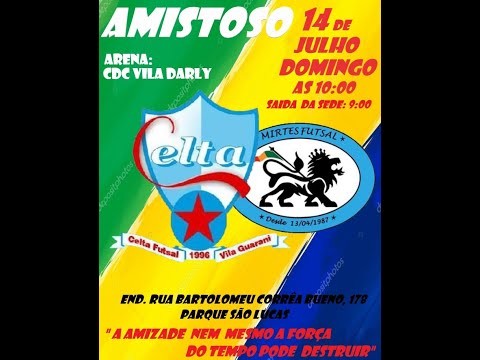 CELTA FUTSAL  X MIRTES FUTSAL (PRIMEIRO QUADRO) 14-07-2019