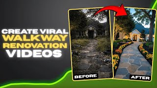 How to Create AI Walkway Renovation Videos (Step-by-Step)