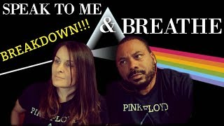 PINK FLOYD Breathe/Speak to me Breakdown!!! Dark side of the moon full album review !!!