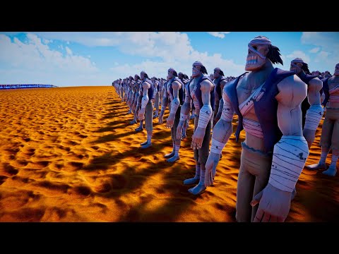 20 MILLION PIRATE ZOMBIES vs 80,000 JEDI KNIGHTS | UEBS 2