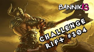 DIABLO 3 Challenge Rift 304 - Barbarian Wrath of the Wastes Whirlwind Easy Completion Guide