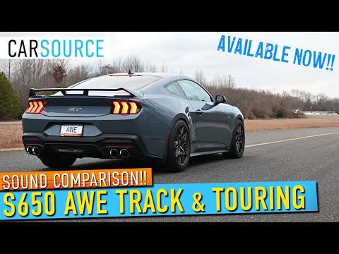 Hear How These Brand-New AWE Exhausts Sound on the 2024 Mustang!