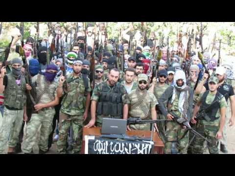 بيان تشكيل لواء أحباب الله في ريف اللاذقية بقياة النقيب زين سليمان