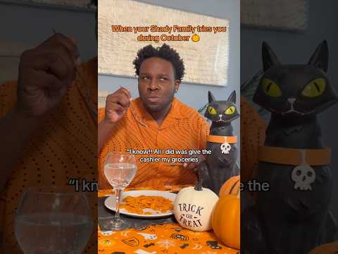 It’s Finally October 1st in the Shady Family Household! 😈🎃👻 #shady #skit #halloween