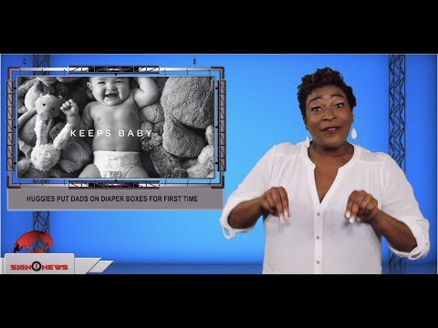 Huggies put dads on diaper boxes for first time (ASL - 7.16.19)