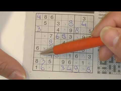 Gonna die of boredom. Not with these 2 sudokus. (#494) Heavy Sudoku puzzle. 03-27-2020 part 2 of 2