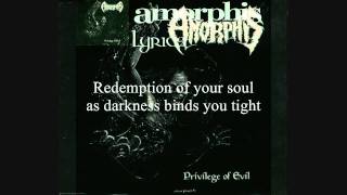 AMORPHIS - Privilege Of Evil - Track #2 - Black Embrace HD