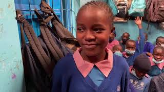 I told the Nairobi’s school in Kibera Slums that Jesus is not white