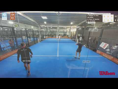 Interclubs 2022 - Finale Messieurs - BIG Padel Bordeaux vs All In Padel Lyon