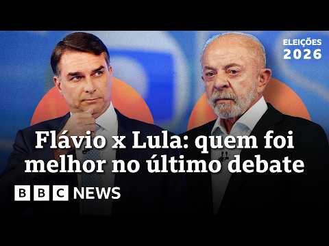 Os melhores momentos do debate entre Lula e Flávio na Globo