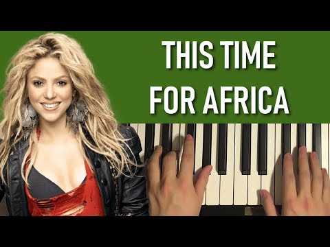 HOW TO PLAY - Shakira - Waka Waka (Piano Tutorial Lesson)