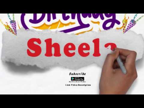 Happy Birthday Sheela