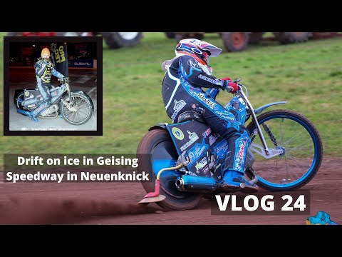 Nicklas Clausen Racing #163 Vlog 24 Drift on ice in Geising and first speedway practice in 2022