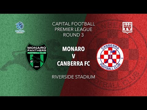 2019 Capital Football Premier League - First Grade - Round 3 - Monaro Panthers FC v Canberra FC