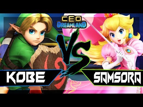 CEO Dreamland 2020 | EU Samsora (Peach) VS. Kobe (Young Link) Winners Quarters - SSBU