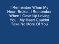 Keyshia Cole - I Remember With Lyrics