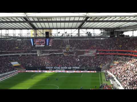 Eintracht Frankfurt-Hannover96 Choreo