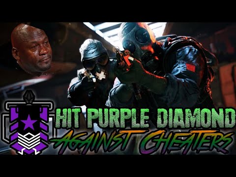 Hitting Purple Diamond Against CHEATERS - Xbox Diamond -Ranked highlights- Rainbow Six Siege