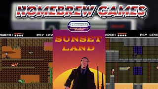 Sunset Land - New NES Game
