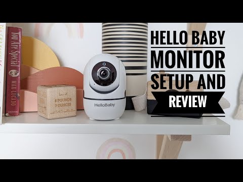 HelloBaby Baby Monitor with Camera and Audio, 3.2'' No WiFi Baby Monitor, Two-Way Talk,Night Vision, VOX/ECO,1000ft, 8 Lullabies,Temperature,2 USB Charging Cables,HB2438plus,for Parents,Elderly & Pets video review thumbnail