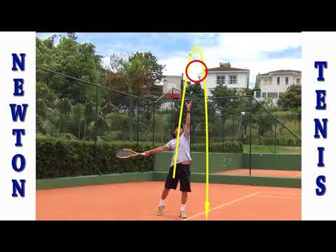 Newton Tênis -  saque parte 1 - Aprenda a jogar tênis
