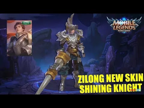 New upcoming skin zilong (Shining Knight)