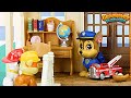 Paw Patrol get a New House & Visit Haunted Halloween Ghost House Toy Learning Videos for Kids!