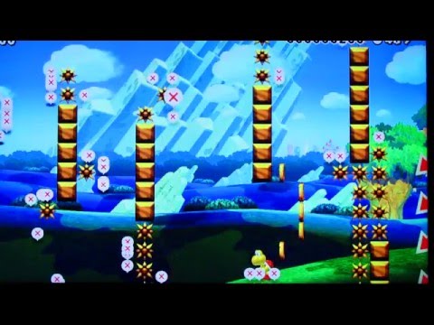 EnigmaHood beats really hard Mario Maker level in Record Time!