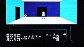 Escape From Moonbase Alpha on Acorn Electron 8 bit vintage home computer. Gameplay & Commentary