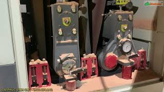 CHÀ NHÁM THÙNG 2 TRỤC TẢI NẶNG WM-700RP, NHÁM 75 INCH WOODMASTER