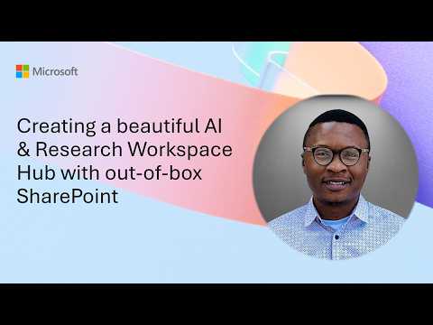 SharePoint: Build an AI & Research Hub SharePoint: Build an AI & Research Hub