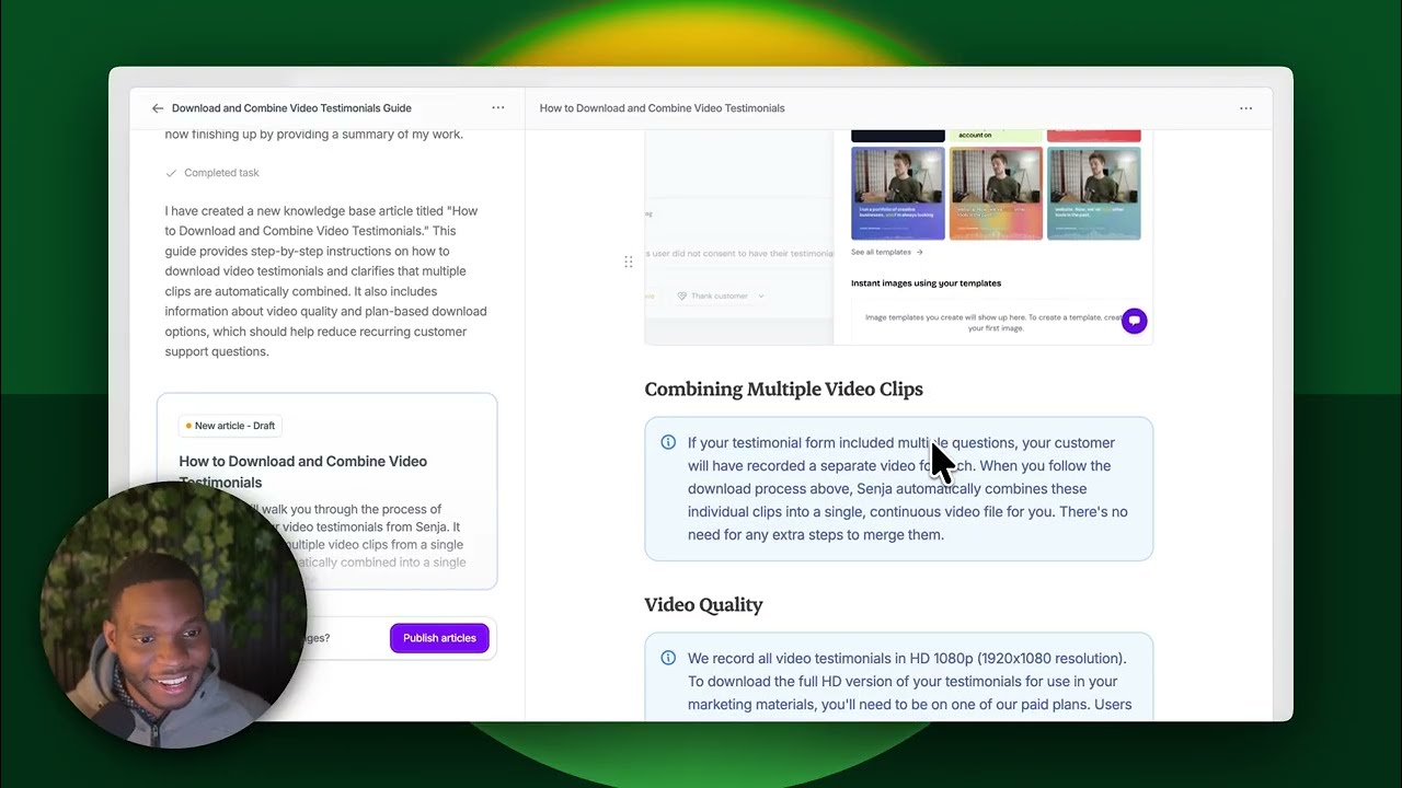 Ferndesk video preview