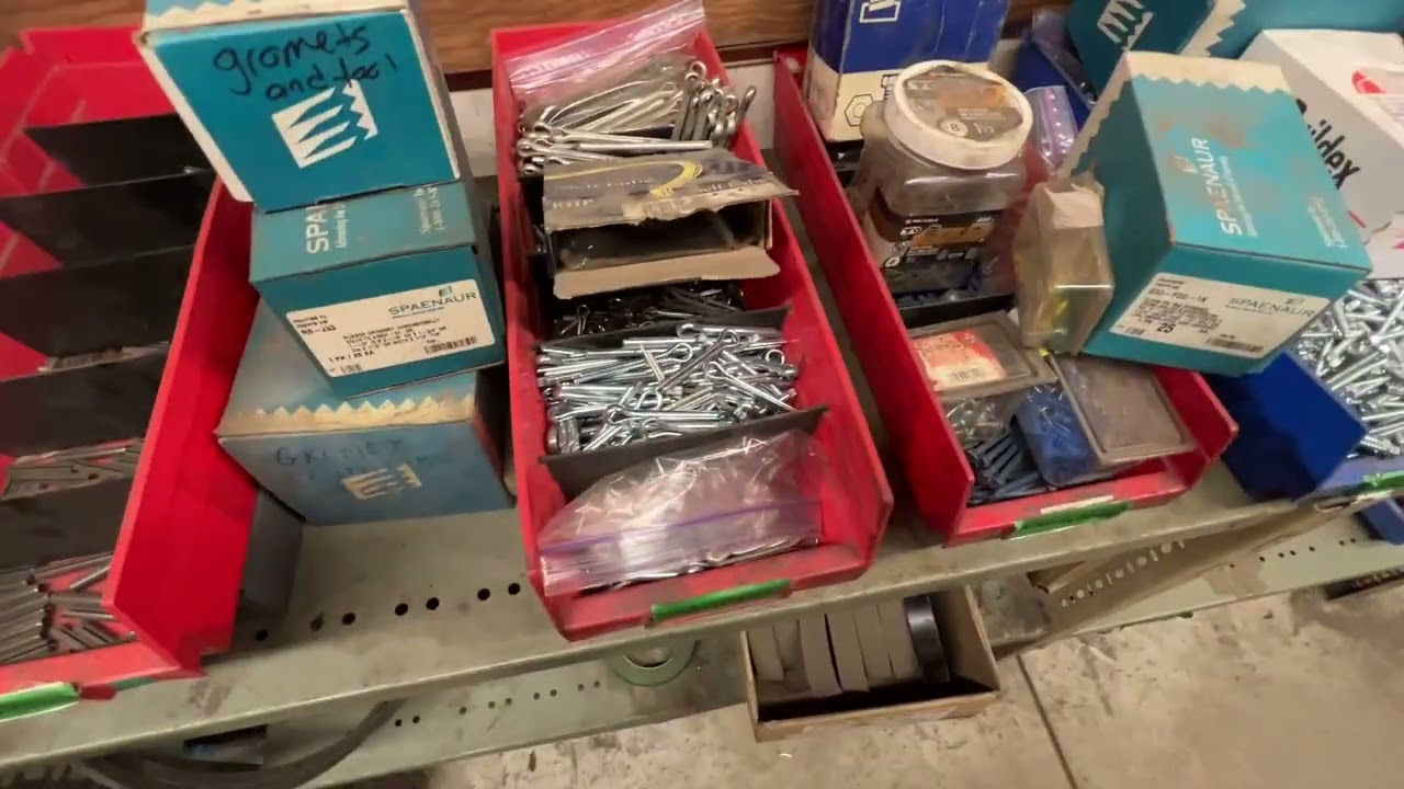 Most common hardware in industry and millwrighting shops