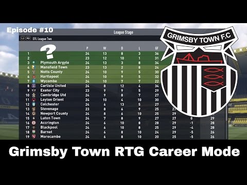 FIFA 17 Grimsby Town RTG Career Mode Episode #10 - Christmas Number One?